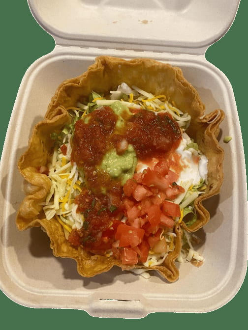 No Meat Taco Salad.