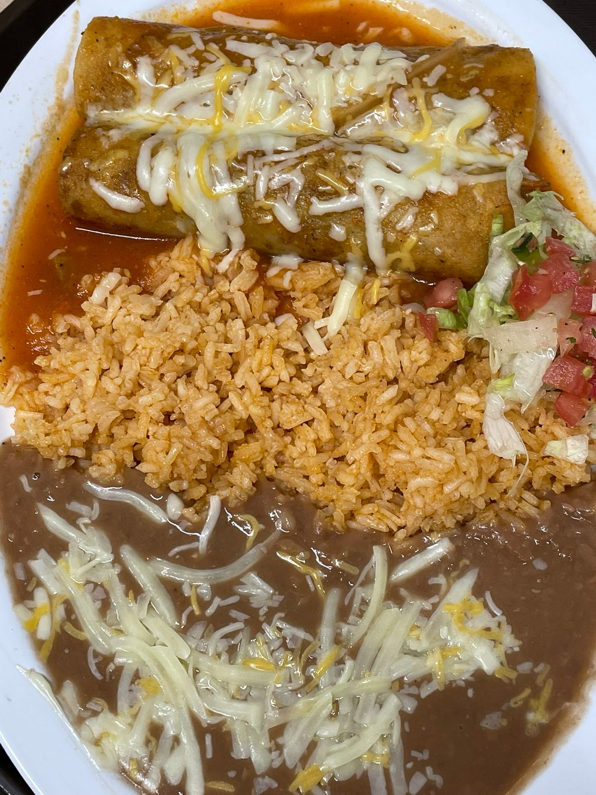 Two Enchiladas